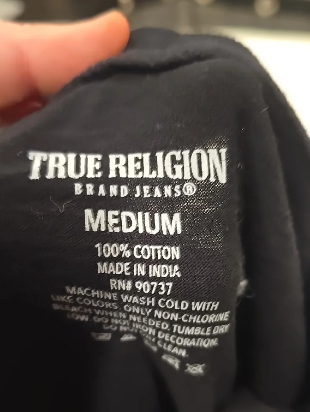 🥰3/$25 NWOT TRUE RELIGION Men's Cotton Crew Neck T-Shirt
